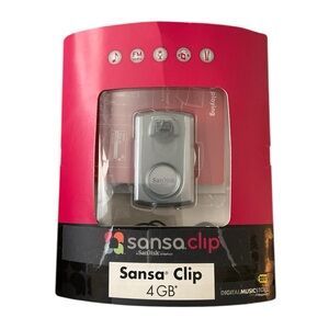 SanDisk Sansa Clip Digital Media MP3 Player Black 4GB